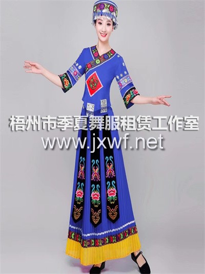 M2011少数民族服装男士演出服彝族白族土家族苗族瑶族侗族广西壮族服饰M2011