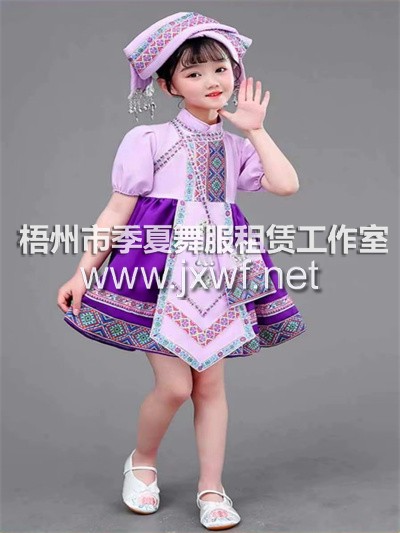 RT042新款少数民族服装儿童壮族土家族苗族女瑶族男童彝族演出服运动会RT042