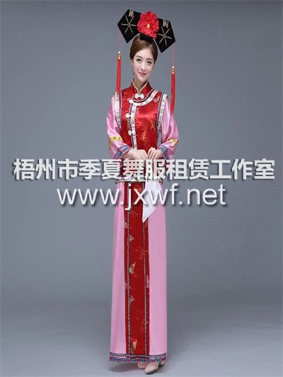 XP002清朝古装格格服装满族旗服女古代宫女娘娘嬷嬷宫廷甄嬛传演出服装